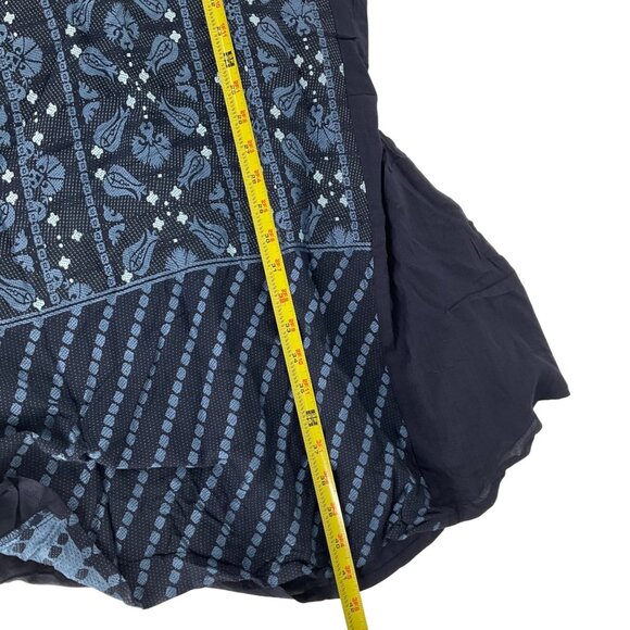 W Womens Navy Kurta Dress Size 10 100% Viscose Indian Ethnic Wear - Picture 6 of 9